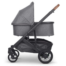 Load image into Gallery viewer, UPPAbaby Cruz Pushchair &amp; Carrycot With Maxi Cosi Cabriofix i-Size | Greyson (Charcoal Melange/Carbon/Saddle Leather)
