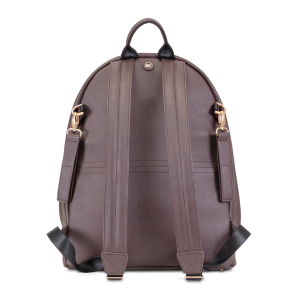 Silver Cross Vegan Leather Rucksack | Change Bag | Cocoa Brown | Direct4baby