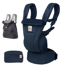 Ergobaby Omni Dream Baby Carrier | Midnight Blue & All-Weather Cover