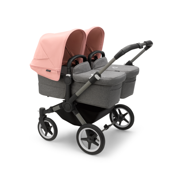 Bugaboo Donkey 5 Twin Pushchair Carrycot Graphite Grey