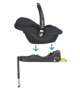 Mountain Buggy Terrain Bundle in Onyx with Maxi-Cosi Cabriofix i-Size| Free Raincover
