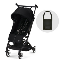 Load image into Gallery viewer, Cybex Libelle Compact Stroller &amp; Carrybag | 2023 | Moon Black
