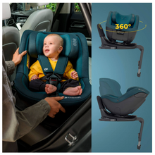 Load image into Gallery viewer, Kinderkraft I-GUARD 360° i-Size Car Seat | Graphite Black
