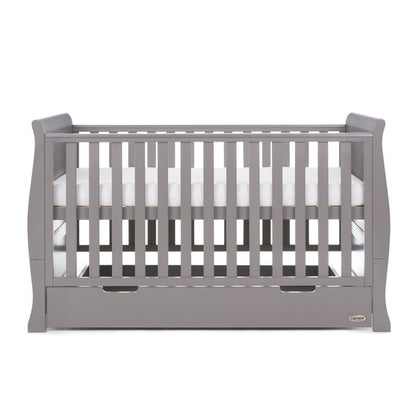 Obaby Stamford Classic Cot Bed - Taupe