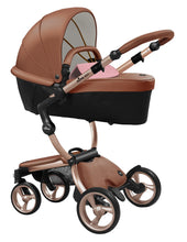Load image into Gallery viewer, Mima Xari 11 Piece 4G Complete Travel System | Camel on Rose Gold
