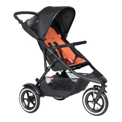 Phil & Teds Sport V6 in Rust Orange Bundle with Maxi-Cosi Pebble 360 Car Seat & Base
