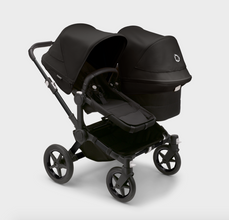 Load image into Gallery viewer, Bugaboo Donkey 5 Duo Pushchair &amp; Carrycot - Black / Midnight Black
