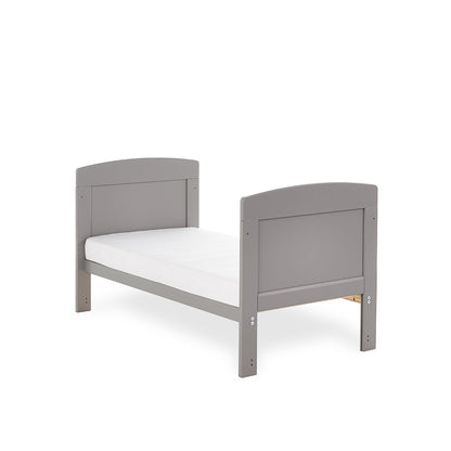 Obaby Grace Mini Cot Bed- Taupe Grey