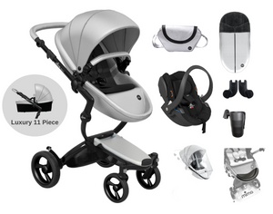 Mima online leather stroller