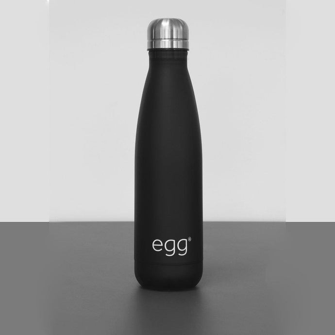 Egg 2 Water Bottle - Matte Black