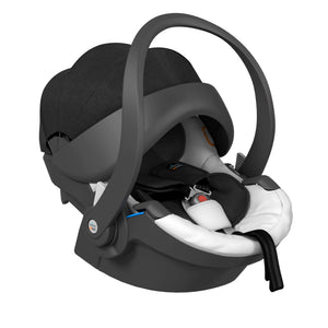 Mima Xari + Car Seat & Base Bundle | Snow White on Aluminium