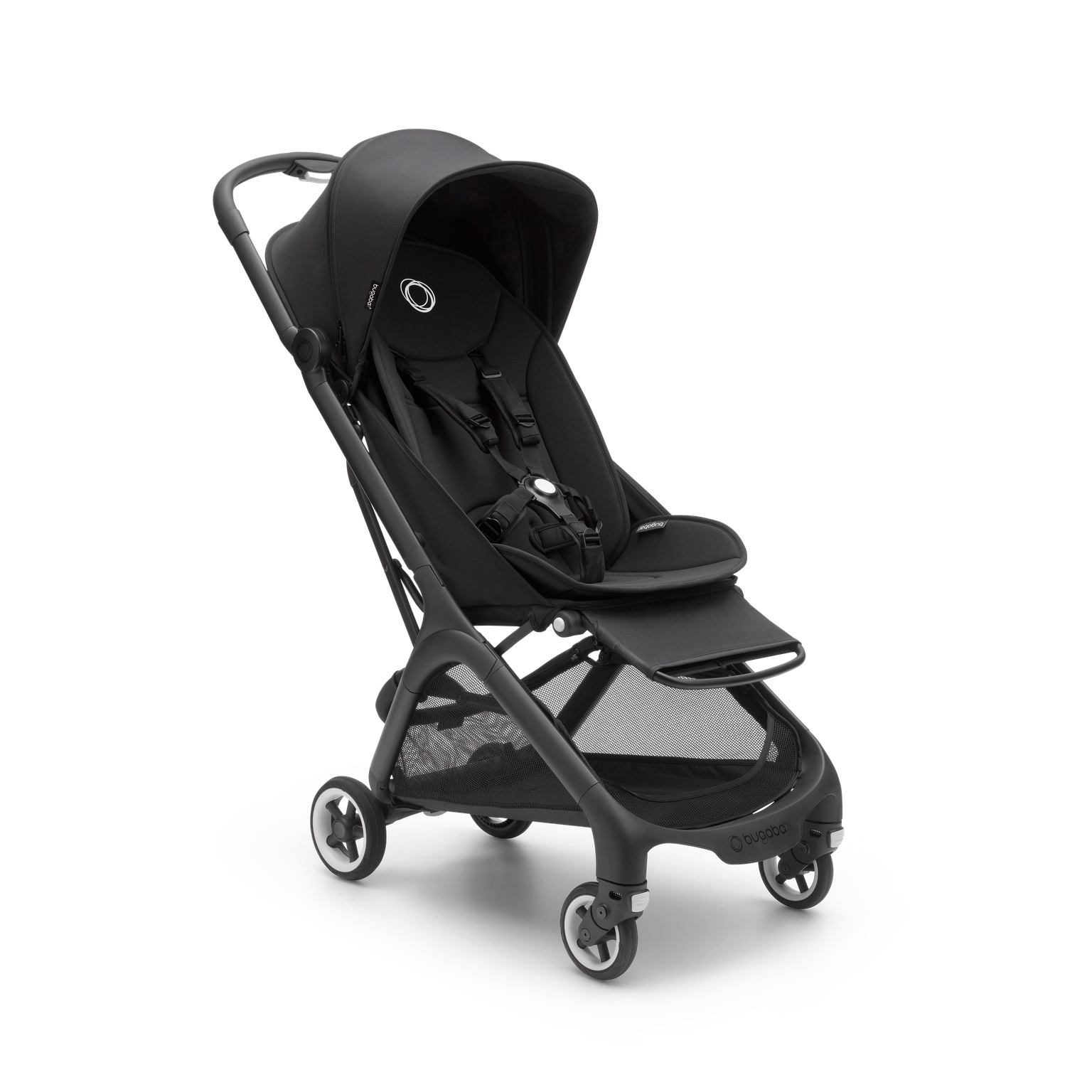 Bugaboo Butterfly Compact Stroller & Accessories Bundle - Midnight Black