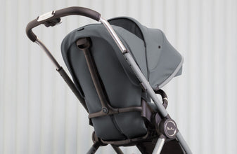 Load image into Gallery viewer, Silver Cross Dune Pushchair, Newborn Pod &amp; Fashion Pack - Glacier Grey
