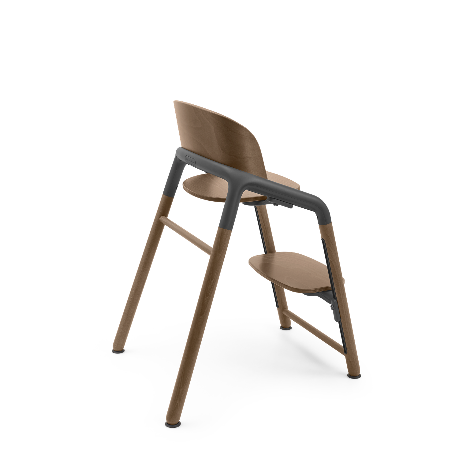 Bugaboo Giraffe High Chair Base - Warm Wood/Grey | Direct4baby | Free Delivery
