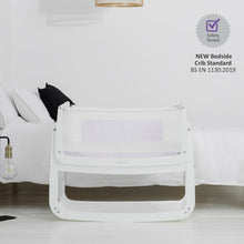 Load image into Gallery viewer, SnuzPod4 Bedside Crib Starter Bundle - White (White Sheets)
