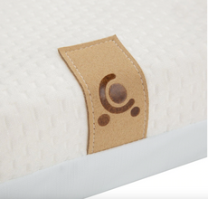 Load image into Gallery viewer, CuddleCo Signature Hypo Allergenic Bamboo Pocket Sprung Cot Mattress 120 x 60cm
