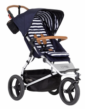 Load image into Gallery viewer, Mountain Buggy Urban Jungle Luxury Collection Buggy in Nautical with Maxi-Cosi Cabriofix i-Size | Travel System

