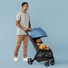 Load image into Gallery viewer, Ergobaby Metro+ Stroller | Compact Lightweight | Azure Blue | Slate Grey | Direct4baby1
