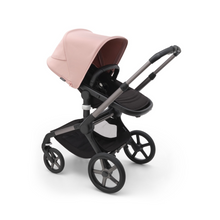 Load image into Gallery viewer, Bugaboo Fox 5 Pushchair &amp; Carrycot - Graphite/Midnight Black/Morning Pink
