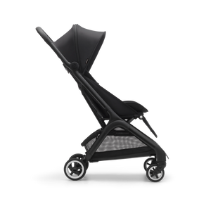 Bugaboo Butterfly Compact Stroller | Midnight Black | Lightweight Travel Buggy | Side