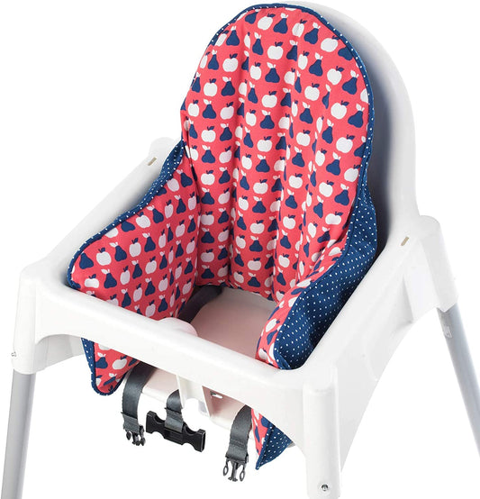 Ikea Antilop Highchair Cover Only in Blue/Red