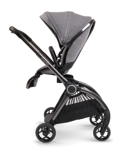 iCandy Core Pushchair & Maxi Cosi Pebble 360 Travel System | Light Grey
