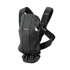 BABYBJÖRN Mini 3D Jersey Baby Carrier - Charcoal Grey