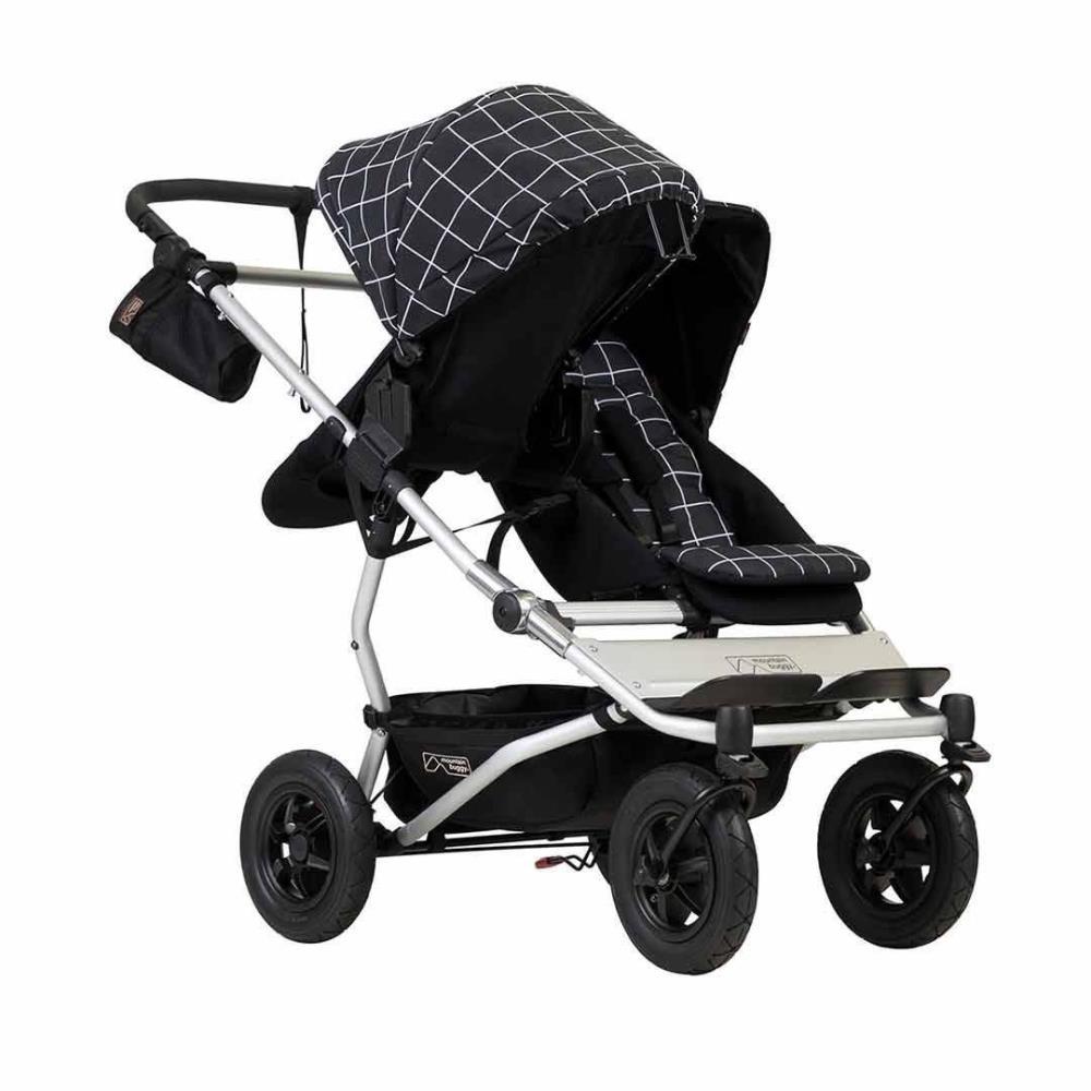 Mountain Buggy Duet V3 Carrycot - Grid