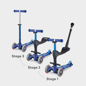 Micro Scooter 3in1 Push Along Scooter | Blue | Direct4baby5