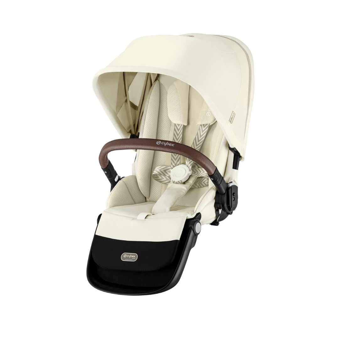 Cybex Gazelle Double Pushchair Seashell Beige Taupe 2023