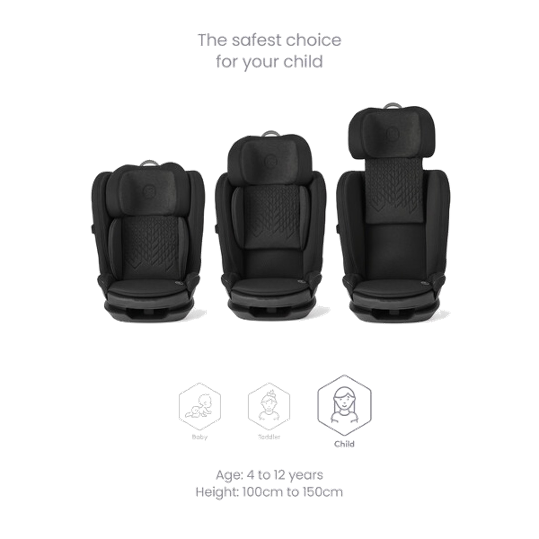 Silver Cross Discover Group 23 Car Seat Space Black High Back