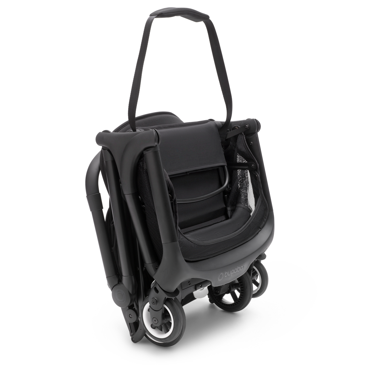 Bugaboo Butterfly Compact Stroller & Turtle Air 360 Travel System - Midnight Black