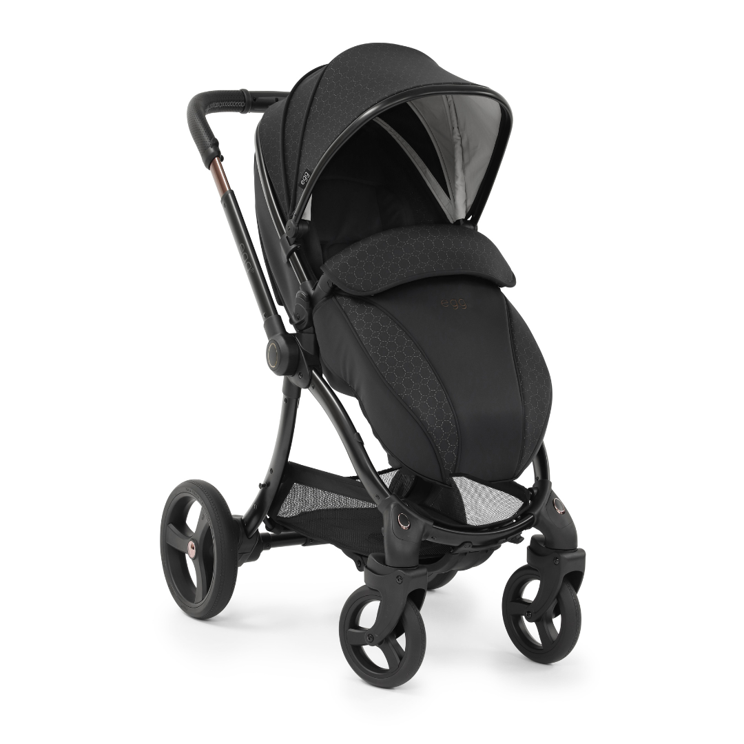 Egg2 Special Edition Luxury Bundle with Cybex Cloud T Car Seat - Black Geo