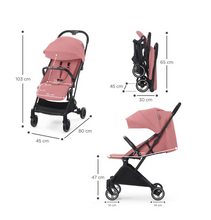 Load image into Gallery viewer, Kinderkraft INDY 2 Compact Pushchair | Dhalia Pink
