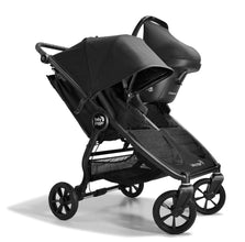 Load image into Gallery viewer, Baby Jogger City Mini GT2 Double Pushchair, Carrycot &amp; Cybex Cloud T Travel System - Opulent Black
