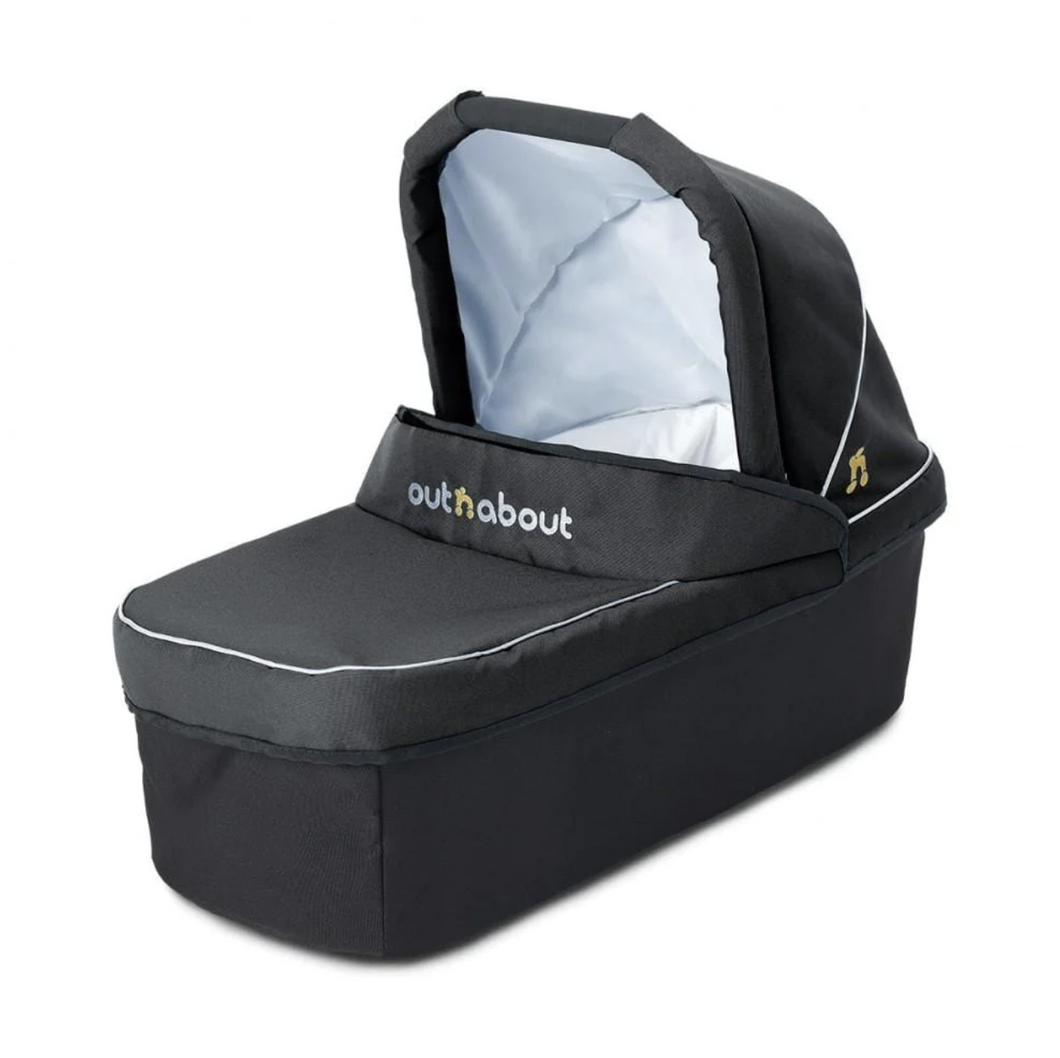 Out'n'About Single Carrycot - Raven Black