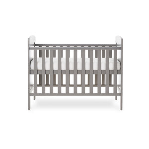Obaby Grace Mini Cot Bed- Taupe Grey