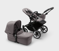 Load image into Gallery viewer, Bugaboo Donkey 5 Mono Complete Pushchair &amp; Carrycot - Graphite / Grey Melange
