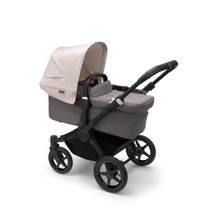 Load image into Gallery viewer, Bugaboo Donkey 5 Duo Pushchair &amp; Carrycot - Black / Grey Melange / Misty White
