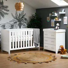 Load image into Gallery viewer, Obaby Nika 2 Piece Room Set- White Wash
