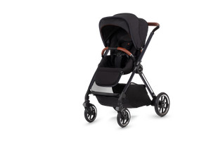 Silver Cross Reef Pushchair, First Bed Carrycot & Maxi-Cosi Cabriofix i-Size Travel Bundle - Orbit Black