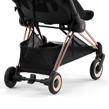 Load image into Gallery viewer, Cybex Coya Platinum Compact Stroller | Sepia Black on Chrome
