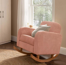 Load image into Gallery viewer, CuddleCo Etta Nursing Chair | Coral
