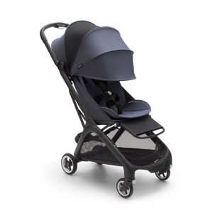 Bugaboo Butterfly Compact Stroller | Stormy Blue | Lightweight Travel Buggy | Canopy