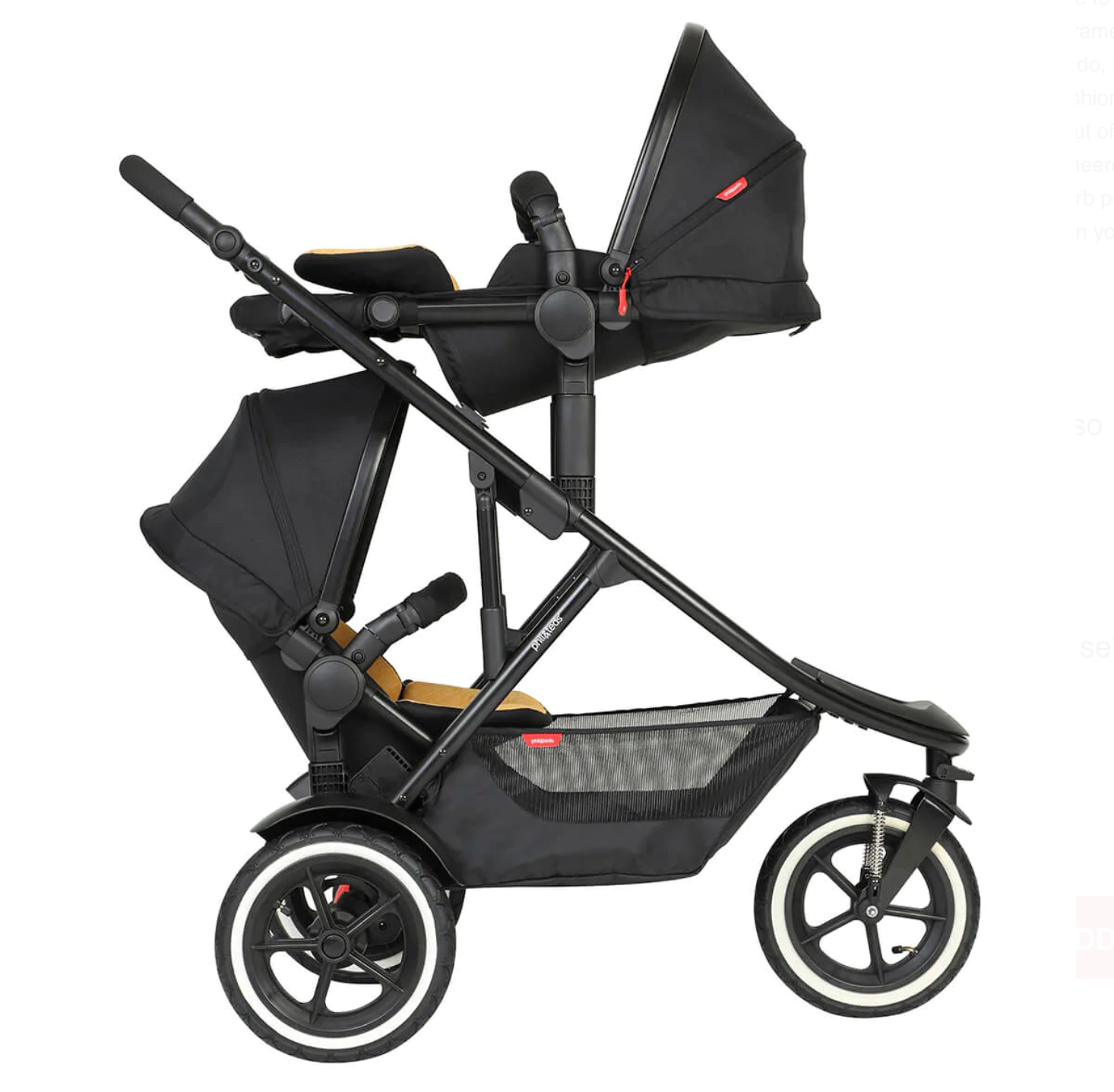 Phil and teds double online stroller canada