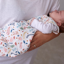 Load image into Gallery viewer, Purflo Swaddle to Sleep 2.5tog All Seasons (0-4 months) - Botanical
