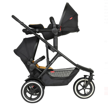 Phil & Teds Sport Verso Double Pushchair | Red | Direct4baby