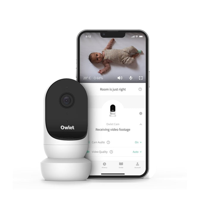 Owlet Cam 2 Baby Monitor | White