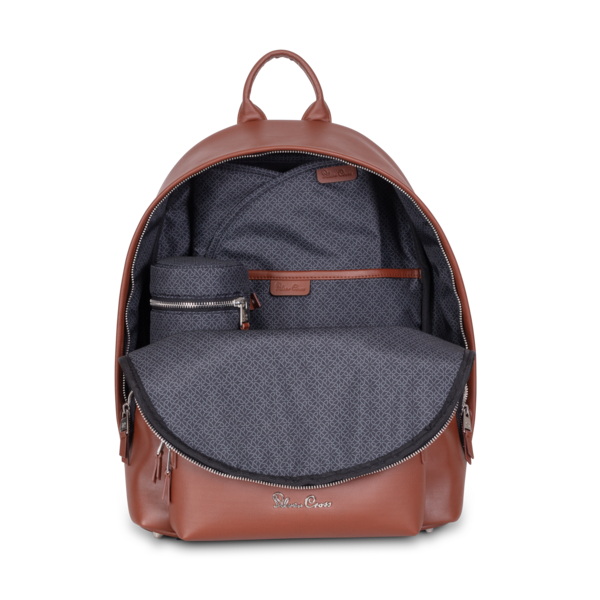 Silver Cross Vegan Leather Rucksack | Tan | Change Bag | Direct4baby | Free Delivery