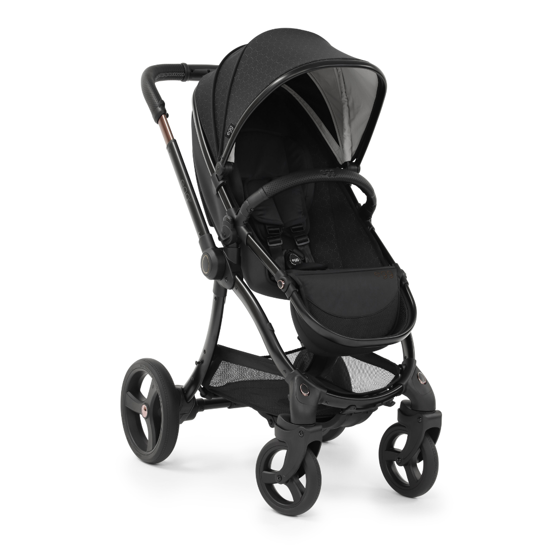 Egg stroller top espresso black